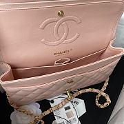 Chanel Handbag A01112 Pink Size 15x25x6cm - 2