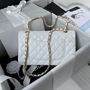 Chanel Handbag A01112 White Size 15x25x6cm - 4