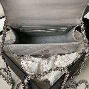 Chanel Handbag AP3237 Grey Size 15x6x10cm - 3