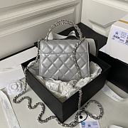 Chanel Handbag AP3237 Grey Size 15x6x10cm - 2