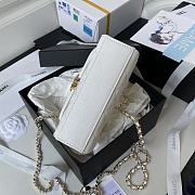 Chanel Handbag AP3237 White Size 15x6x10cm - 6