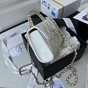 Chanel Handbag AP3237 White Size 15x6x10cm - 5