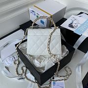 Chanel Handbag AP3237 White Size 15x6x10cm - 3