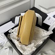Chanel Handbag AP3467 Yellow Size 16x16x5.5cm - 5
