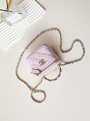 Chanel Should Bag AP3805 Purple Size 11x8.5x7cm - 2