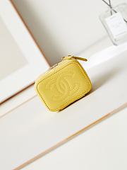 Chanel Should Bag AP3805 Yellow Size 11x8.5x7cm - 3