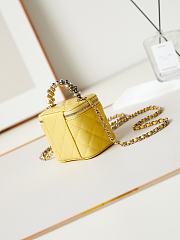 Chanel Should Bag AP3805 Yellow Size 11x8.5x7cm - 2