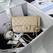 Chanel Should Bag AS1787 Beige Size 20cm - 5