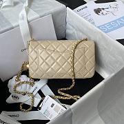 Chanel Should Bag AS1787 Beige Size 20cm - 4