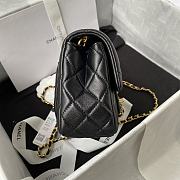 Chanel Should Bag AS1787 Black Size 20cm - 6