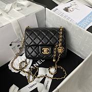 Chanel Should Bag AS1787 Black Size 20cm - 5