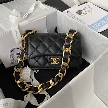 Chanel Should Bag AS3214 Size 17x21x6cm