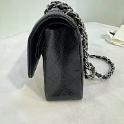 Chanel Medium Classic Flap Bag Silver 25CM - 2