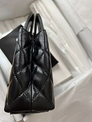 Chanel Nano Shiny Calfskin Black Size 19x13x6cm - 3