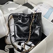 Chanel Should Bag AS3980 Black Size 19x20x6cm - 3