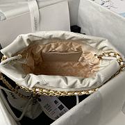 Chanel Should Bag AS3980 White Size 19x20x6cm - 2