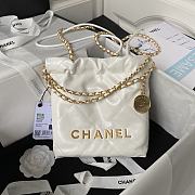 Chanel Should Bag AS3980 White Size 19x20x6cm - 4