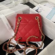 Chanel Should Bag AS4275 Red Size 18x18x8cm - 5