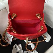 Chanel Should Bag AS4275 Red Size 18x18x8cm - 4