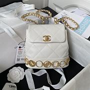 Chanel Should Bag AS4275 White Size 18x18x8cm - 4