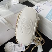 Chanel Should Bag AS4275 White Size 18x18x8cm - 5