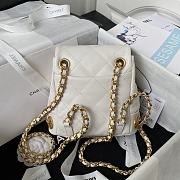 Chanel Should Bag AS4275 White Size 18x18x8cm - 3