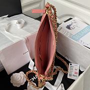Chanel Should Bag AS4287 Pink Size17x28x2cm - 5