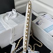 Chanel Should Bag AS4287 White Size17x28x2cm - 5