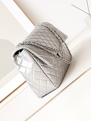 Chanel Should Bag AS4661 Silver Size 27x38x12cm - 2