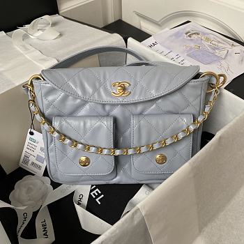 Chanel Should Bag AS4743 Ash Size19x24x5cm