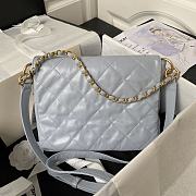 Chanel Should Bag AS4743 Ash Size19x24x5cm - 6
