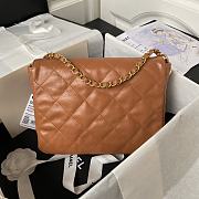 Chanel Should Bag AS4743 Orange Size19x24x5cm - 3