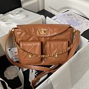 Chanel Should Bag AS4743 Orange Size19x24x5cm - 4