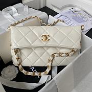Chanel Should Bag AS4754 White Size 28x30x7cm - 2