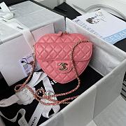Chanel Should Bag Heart AS3191Pink Size 16x18x6cm - 1