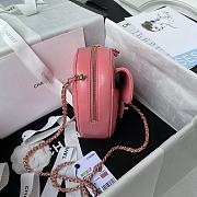 Chanel Should Bag Heart AS3191Pink Size 16x18x6cm - 6
