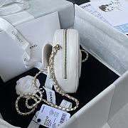 Chanel Should Bag Heart AS3191White Size 16x18x6cm - 6
