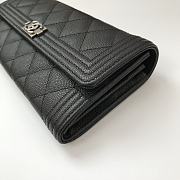 Chanel Wallet 80286 Silver Size 10.5x19x3cm - 3