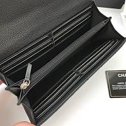 Chanel Wallet 80286 Silver Size 10.5x19x3cm - 2