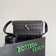 Bottega Veneta Andiamo Bag Black Size 21x13x4cm - 1