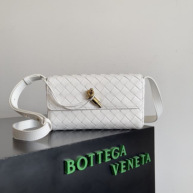 Bottega Veneta Andiamo Bag White Size 21x13x4cm - 1