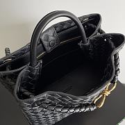 Bottega Veneta Andiamo Bag Black Size 32x24x12cm - 5