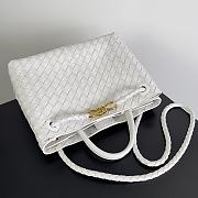 Bottega Veneta Andiamo Bag White Size 32x24x12cm - 2