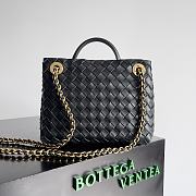 Bottega Veneta Andiamo Bag Black Size 25x22x10cm - 5