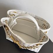 Bottega Veneta Andiamo Bag White Size 25x22x10cm - 3