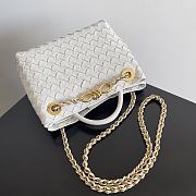 Bottega Veneta Andiamo Bag White Size 25x22x10cm - 2