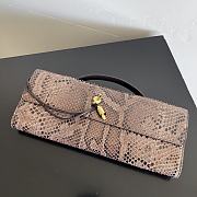 Bottega Veneta Andiamo Clutch Snake Size 31x13x3cm - 6