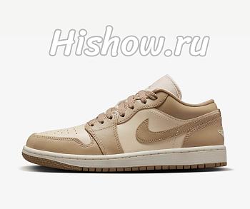 Air Jordan 1 Low Rattan Sail Desert Camo DC0774-203