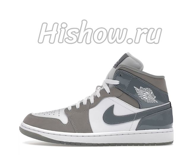 Air Jordan 1 Mid SE White Medium Grey Cool Grey HF3216-100 - 1