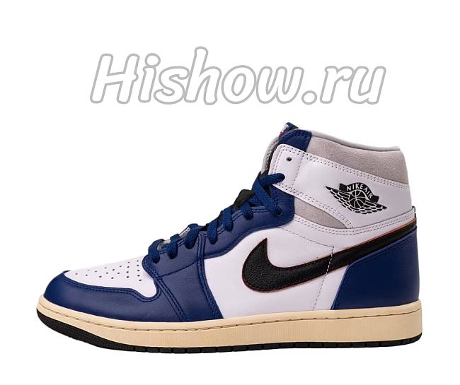 Air Jordan 1 High OG Rare Air Cinnabar Royal Blue DZ5485-100 - 1